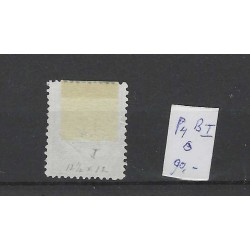 Netherlands P4B-I  Postage due 1881 VFU/used  CV 90 €