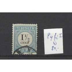 Nederland P4fi type I  Port 1881 "lange breukstreep" VFU/gebr  CV 30 €