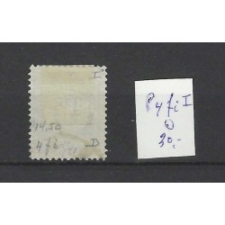 Nederland P4fi type I  Port 1881 "lange breukstreep" VFU/gebr  CV 30 €