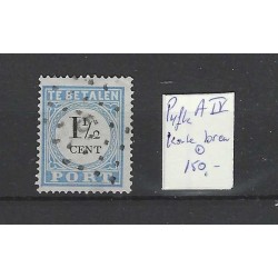 Nederland P4fk type A-IV  Port 1881 "Korte breukstreep" VFU/gebr  CV 150 €