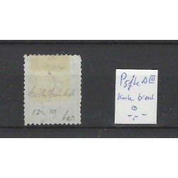 Nederland P5fk type D-III  Port 1881 "Korte breukstreep" VFU/gebr  CV -,- €