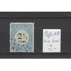 Nederland P5fk type D-III  Port 1881 "Korte breukstreep" VFU/gebr  CV -,- €