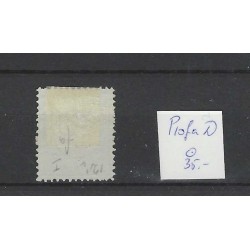 Netherlands P10fa-D Postage due 1881 "Punt-port" VFU/used  CV 35 €