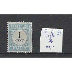 Nederland P3fb-D Port 1881 "Open-lijst" MH/ongebr  CV 40 €