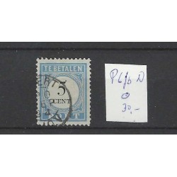 Nederland P6fb-D Port 1881 "Open-lijst" VFU/gebr  CV 30 €