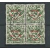 Suriname  LP8   DO-X  blok van 4 VFU/gebr  CV 100++ €