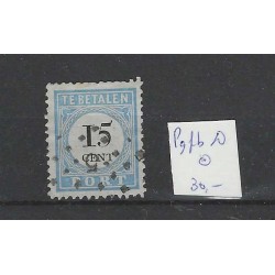 Nederland P9fb-D Port 1881 "Open-lijst" VFU/gebr  CV 30 €