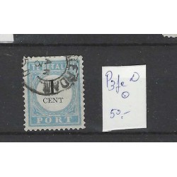 Nederland P3fe-D Port 1881 "T.B"  VFU/gebr  CV 50 €