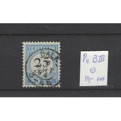 Nederland P11B-III Port 1881"BALK 1894" kleinrond VFU/gebr  CV 15+ €
