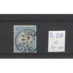 Nederland P11B-III Port 1881"BALK 1894" kleinrond VFU/gebr  CV 15+ €