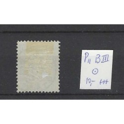 Nederland P11B-III Port 1881"BALK 1894" kleinrond VFU/gebr  CV 15+ €