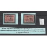 Netherlands P36 P1, P40 P1 De Ruyter Postage due plate flaw VFU/used  CV 240 €