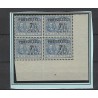 Netherlands P37 De Ruyter Postage due hoekblokje MNH  CV 30++ €