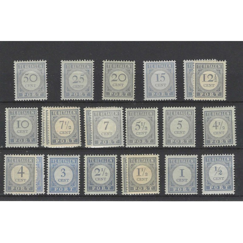 Nederland P44-60 Port 1912  MH/ongebr CV  120 €