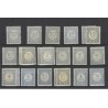 Netherlands P44-60 Postage due 1912  MH/unused CV  120 €