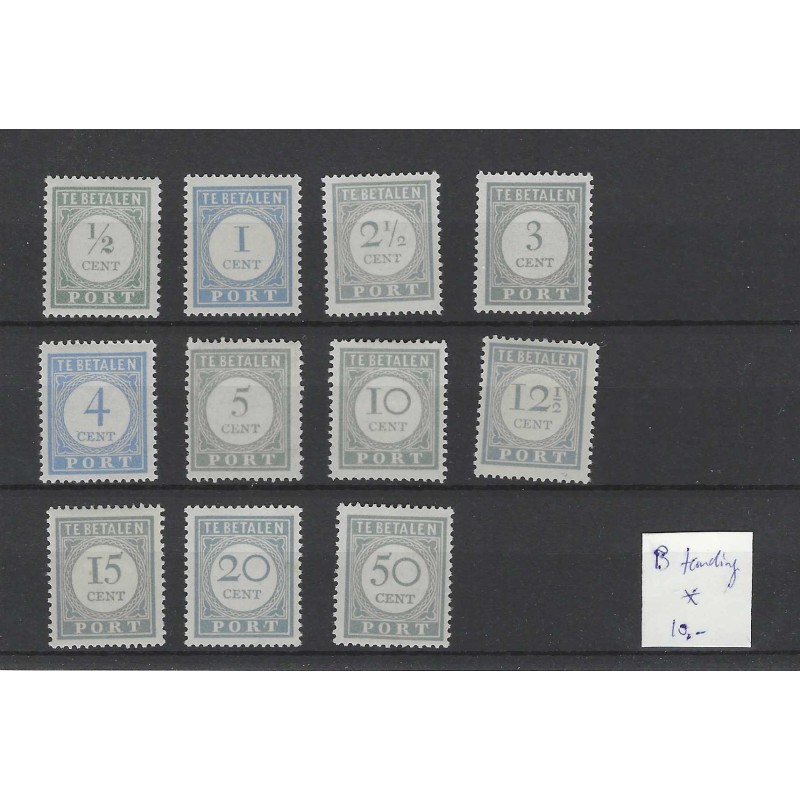 Nederland P44B-60B Port 1912  MH/ongebr CV  10 €