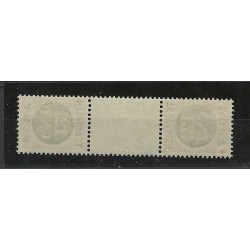 Nederland P67a/b, P68a/b KEERDRUKKEN PORT 1924  MNH/postfris CV  825 € Certificaat !