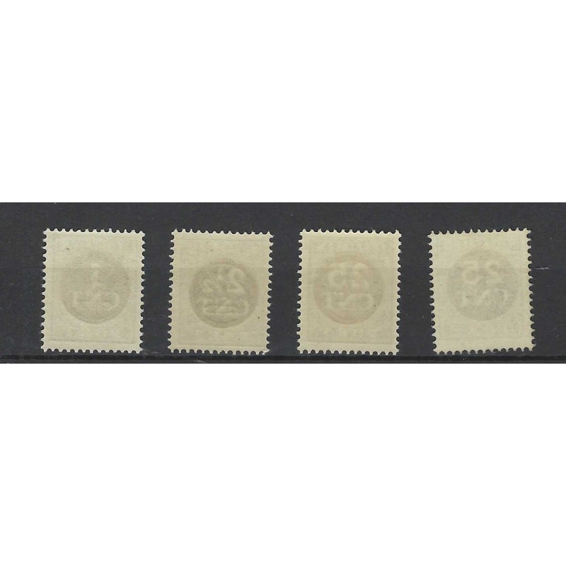 Nederland P61-64 PORT 1923  MNH/postfris CV  60 €