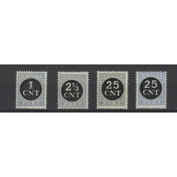 Netherlands P61-64 POSTAGE DUE 1923  MNH CV  60 €