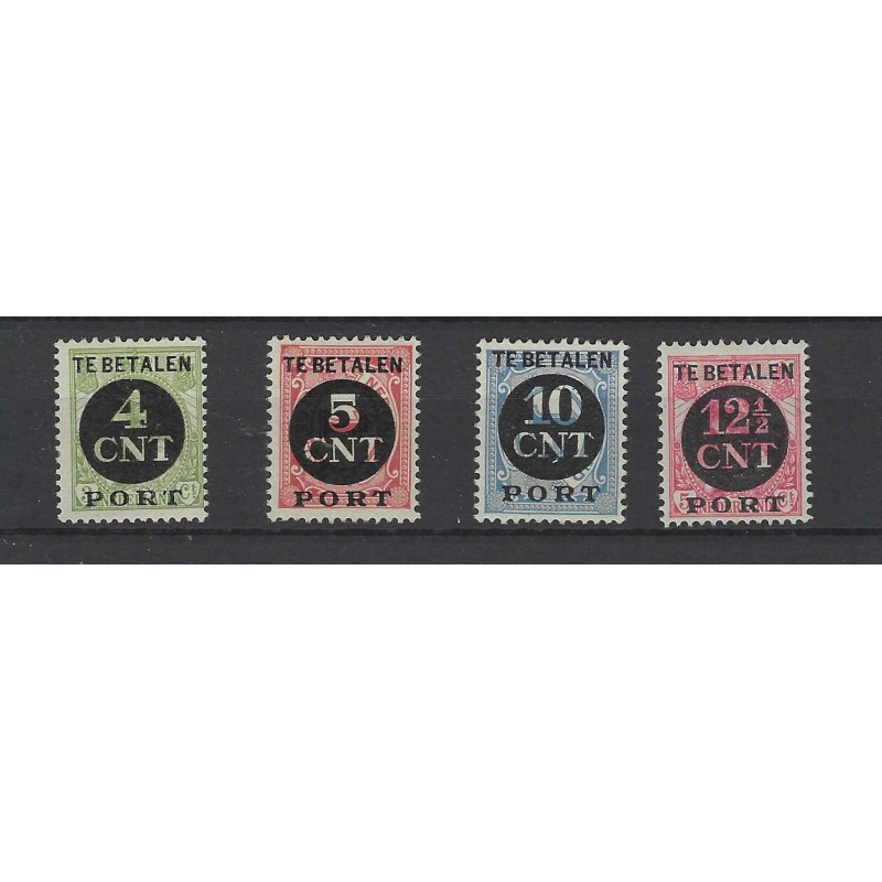 Nederland P65-68  PORT 1924  MNH/postfris CV  16 €