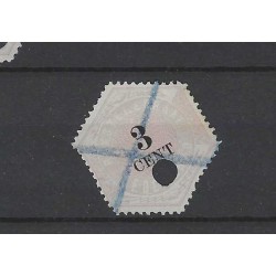 Netherlands TG2 Telegram 3 ct  VFU/used  CV 45 €