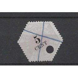 Netherlands TG3 Telegram 5 ct  VFU/used  CV 11 €