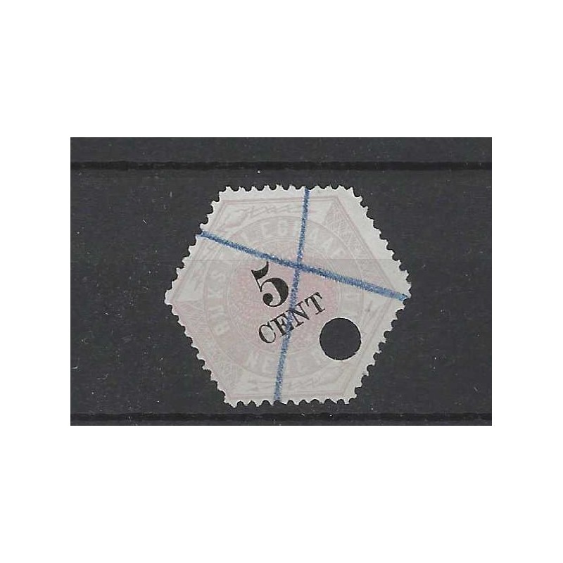 Nederland TG3 Telegram 5 ct  VFU/gebr  CV 11 €