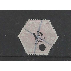 Nederland TG5 Telegram 15 ct  VFU/gebr  CV 40 €