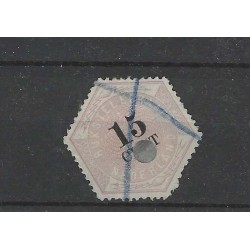 Nederland TG5 Telegram 15 ct  VFU/gebr  CV 40 €