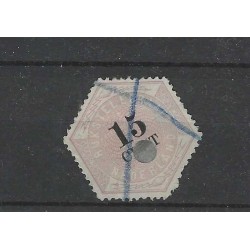 Nederland TG5 Telegram 15 ct  VFU/gebr  CV 40 €