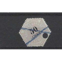 Nederland TG9 Telegram 50 ct  VFU/gebr  CV 28 €