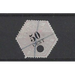 Nederland TG9 Telegram 50 ct  VFU/gebr  CV 28 €