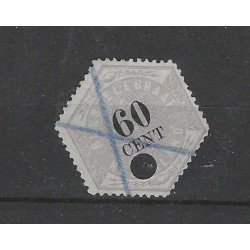 Nederland TG10 Telegram 60 ct  VFU/gebr  CV 50 €