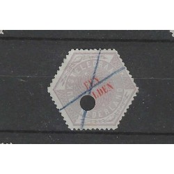 Nederland TG11 Telegram 1 Gld VFU/gebr  CV 45 €