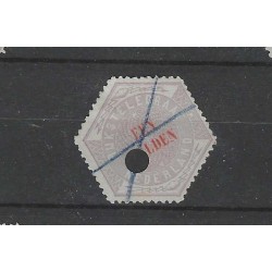 Netherlands TG11 Telegram 1 Gld VFU/used  CV 45 €