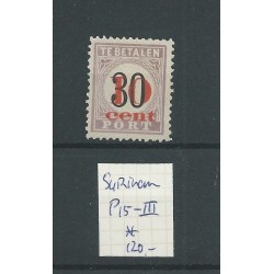 Suriname P15-III  Port 1911...