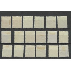 Netherlands  R1-18 Two-sided Syncopated perforation z. wm MH/unused CV 640 €