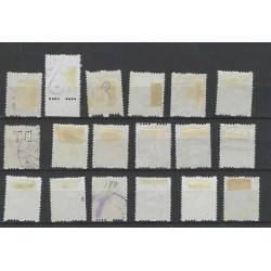 Nederland R1-18 Tweezijdige roltanding z. wm. VFU/gebr  CV 360 €