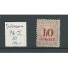 Suriname P16-I  Postage due 1911  VFU/used  CV 175 €