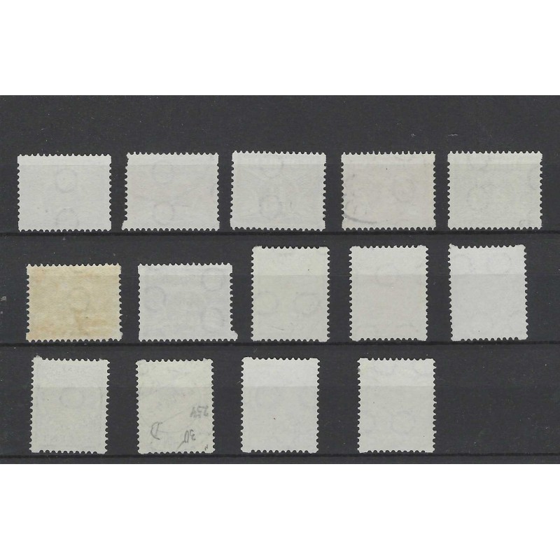Netherlands R57-70 Corner syncopated perforation VFU/used  CV 83,50 €