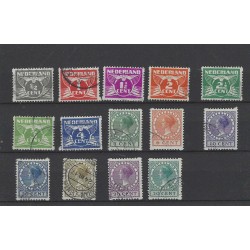 Netherlands R57-70 Corner syncopated perforation VFU/used  CV 83,50 €