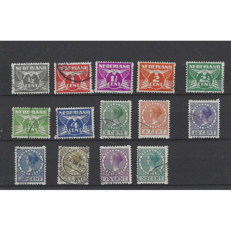 Nederland R57-70 Hoekroltanding VFU/gebr  CV 83,50 €