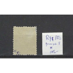 Nederland  R71 PM2  Kind 1925 roltanding "Groene punt"  MH/ongebr CV 105 €