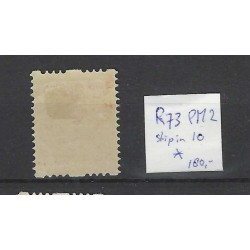 Nederland  R73 PM2  Kind 1925 roltanding "Rode stip in 10"  MH/ongebr CV 180 €