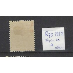 Nederland  R73 PM2  Kind 1925 roltanding "Rode stip in 10"  MH/ongebr CV 180 €