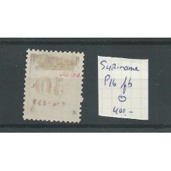 Suriname P16fb  Postage due 1911  VFU/used  CV 400 € keurstempeltje Ned. Bond