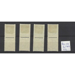 Nederland  R94-97 Kind 1932 roltanding paartje MH / MNH/postfris CV 225 €