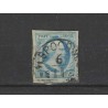 Netherlands 1 Willem III "H.SPOORWEG " half-round cancel CV 150 €