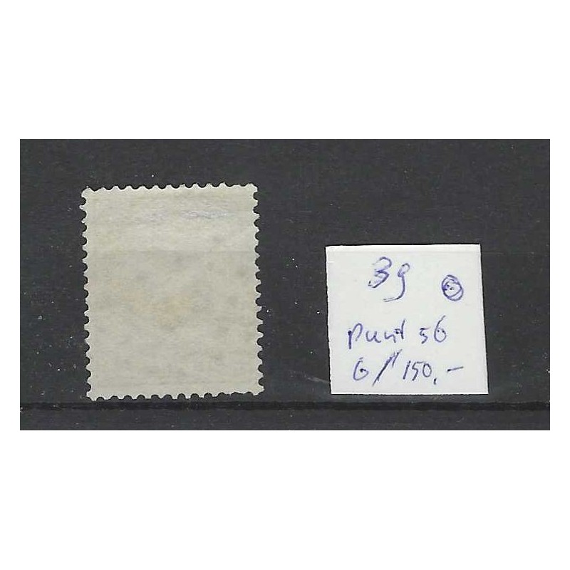 Netherlands 39 Wilhelmina with numeral dot cancel 56 VFU/used  CV 156 €