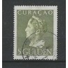 Curaçao 180  Wilhelmina Konijnenburg 5 Gld   VFU/used CV 225 € with certificate !